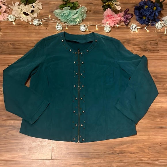 Vintage Jackets & Blazers - Faux Suede Jacket